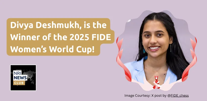 Divya Deshmukh Triumphs at 2025 FIDE Women’s World Cup: India’s Grandmaster Makes History