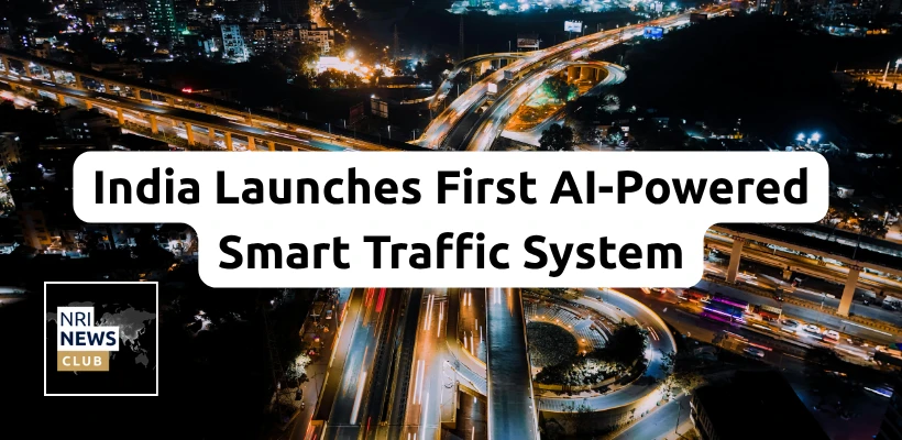 India Launches First AI-Powered Smart Traffic System on Dwarka Expressway. A Signal of Smarter Cities Ahead
