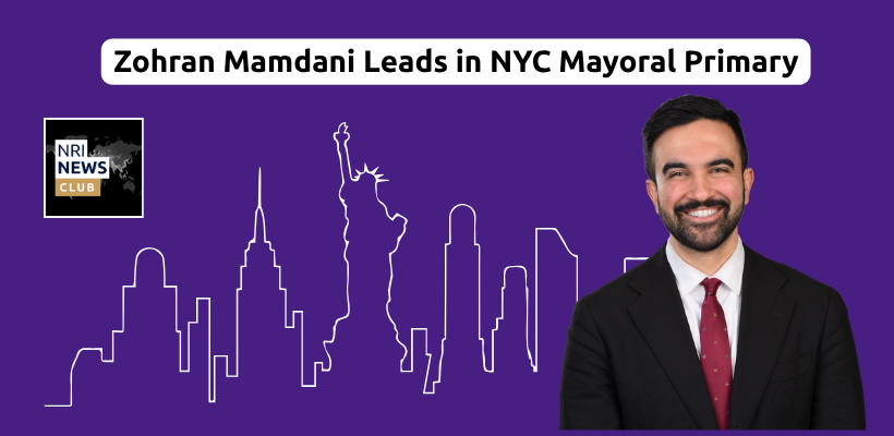 Zohran Mamdani Leads in NYC Mayoral Primary, Signals Shift in City’s Political Landscape